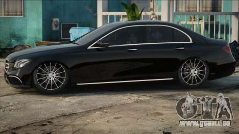 Mercedes - Benz E200 Black pour GTA San Andreas