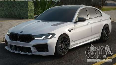 BMW M5 F90 2021 White pour GTA San Andreas