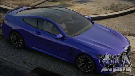 BMW M8 Competition Blue pour GTA San Andreas