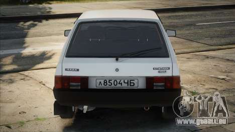 VAZ 2108 Blanc en stock pour GTA San Andreas