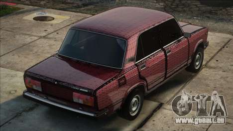 VAZ 2107 Style rouge pour GTA San Andreas