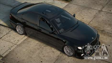 BMW E46 330D Black pour GTA San Andreas