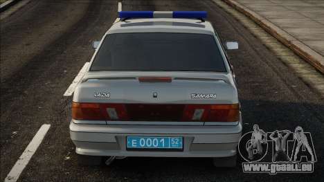 VAZ 2115 - Police pour GTA San Andreas