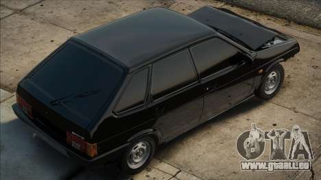 VAZ 2109 Noir et crosse (Après l’accident) pour GTA San Andreas