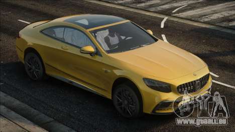 Mercedes-Benz S63 AMG Coupe Yellow pour GTA San Andreas