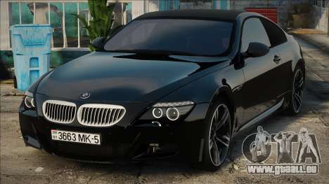 BMW M6 Black Coupe pour GTA San Andreas