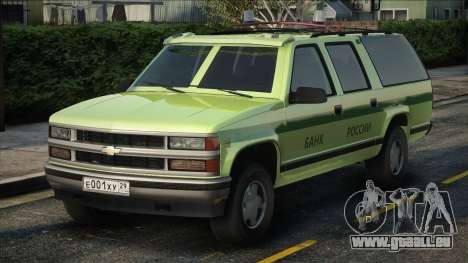 Chevrolet Suburban GMT400 1998 Collecte d’argent pour GTA San Andreas