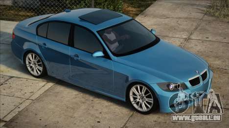 BMW e90 Blue pour GTA San Andreas