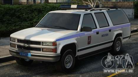 Chevrolet Suburban GMT400 1998 Milice pour GTA San Andreas