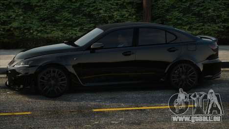 Lexus IS F Black pour GTA San Andreas