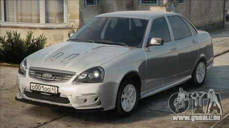 Lada Priora Silver Edit für GTA San Andreas