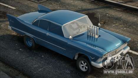 1957 Plymouth Savoy Gasser pour GTA San Andreas