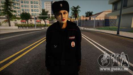 Fille - Lieutenant PPS pour GTA San Andreas