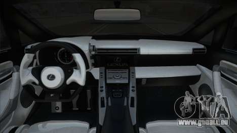 Lexus LFA 2010 White pour GTA San Andreas