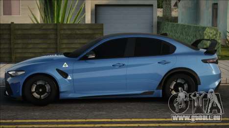 2020 Alfa Romeo Giulia GTA Blue für GTA San Andreas