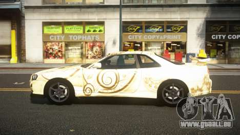 Nissan Skyline R34 Heroshi S12 pour GTA 4