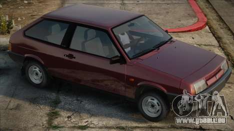 VAZ 2108 Rouge (Stock) pour GTA San Andreas