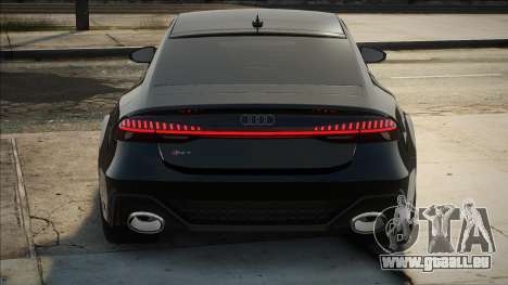 Audi RS7 2020 Black pour GTA San Andreas