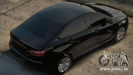 Lada Vesta Oper Blek pour GTA San Andreas