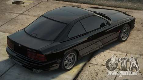 BMW 850CSI Blek für GTA San Andreas