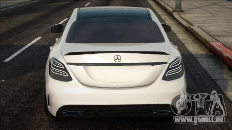 Mercedes-Benz C63 W205 - White für GTA San Andreas