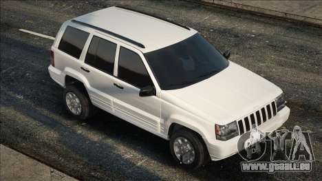 Jeep Grand Cherokee ZJ White pour GTA San Andreas