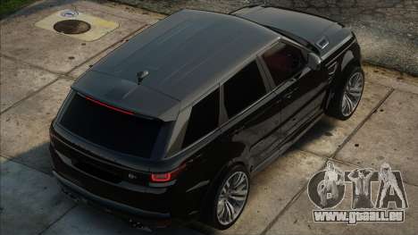 Land Rover Range Rover SVR Black pour GTA San Andreas