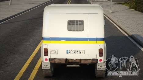 UAZ-3151 Nationalgarde der Ukraine für GTA San Andreas