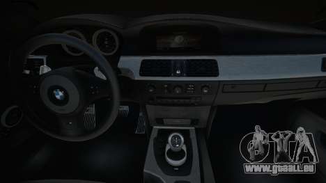 BMW M5 e60 Bllack für GTA San Andreas