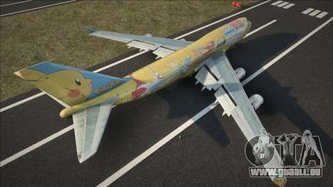 ANA In a Pokemon Livery B747-400 Skin für GTA San Andreas