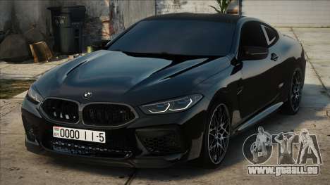 BMW M8 Competition mit Innenbeleuchtung für GTA San Andreas