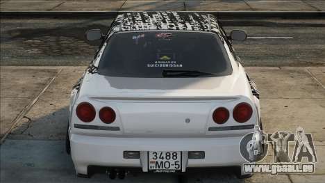 Nissan Skyline R34 Tunin pour GTA San Andreas