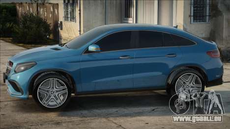 Mercedes-Benz GLE63 BLUE für GTA San Andreas