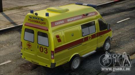 GAZelle 32214 Ambulance - Réanimation pour GTA San Andreas