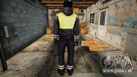 Mitarbeiter in Winteruniform der Verkehrspolizei für GTA San Andreas