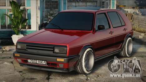 Volkswagen Golf 2 RED pour GTA San Andreas