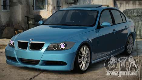 BMW e90 Blue pour GTA San Andreas