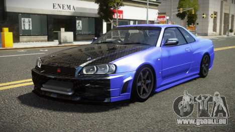 Nissan Skyline R34 Rufasey pour GTA 4