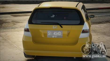 Honda Jazz Yellow für GTA San Andreas