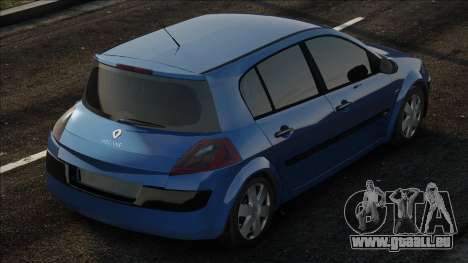 Renault Megane 2002 Blue pour GTA San Andreas