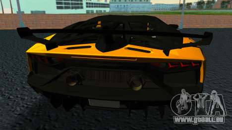 Lamborghini Aventador SVJ pour GTA Vice City