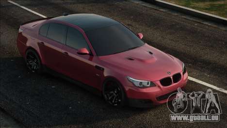 BMW M5 E60 Hamann Red pour GTA San Andreas