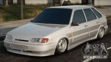 VAZ 2114 Blanc et en stock pour GTA San Andreas