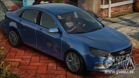 Lada Vesta Blu für GTA San Andreas