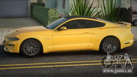 2018 Ford Mustang GT [Yellow] für GTA San Andreas