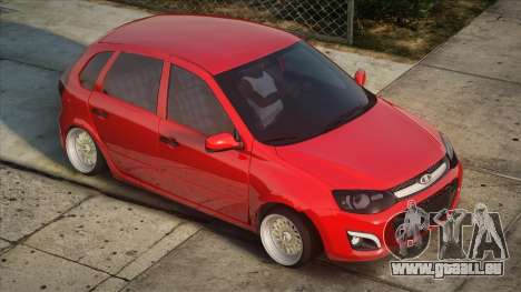 Lada Kalina Rot für GTA San Andreas