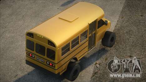 GMC BUS Yellow pour GTA San Andreas