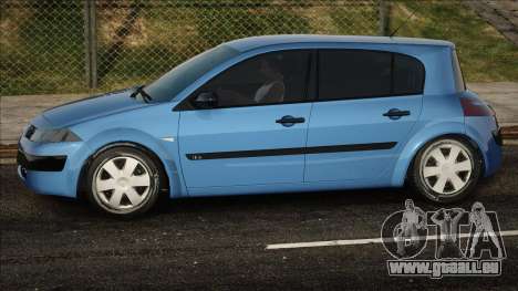 Renault Megane 2002 Blue für GTA San Andreas