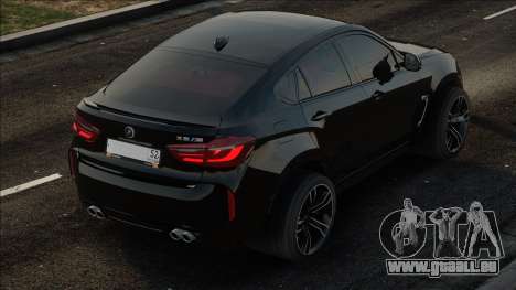 BMW X6M Black pour GTA San Andreas