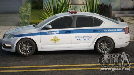 Škoda Octavia - Polizei Verkehrspolizei für GTA San Andreas